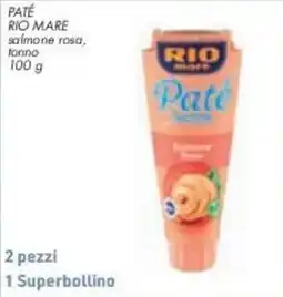 Conad City Pate Rio Mare salmone rosa offerta