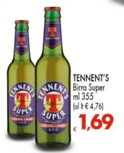 Despar Tennent's Birra Super offerta