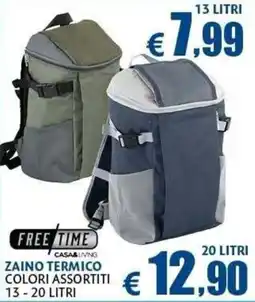 Casa & Co ZAINO TERMICO FREE TIME offerta