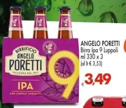 Despar ANGELPORETTI Birra Ipa 9 Luppoli offerta