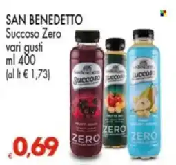 Despar San Benedetto Succoso Zero offerta
