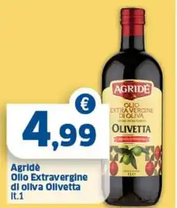 Ok Sigma Agridè Olio Extravergine di oliva Olivetta offerta