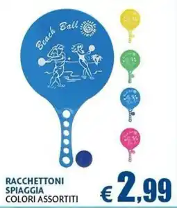 Casa & Co Racchetttoni spiaggia offerta