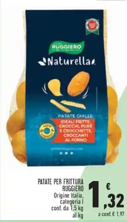 Conad City Patate per frittura Ruggiero offerta