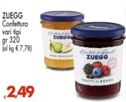 Despar ZUEGG Confettura offerta
