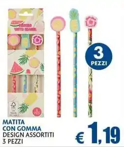 Casa & Co MATITA CON GOMMA offerta