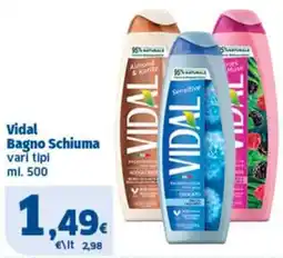 Ok Sigma Vidal Bagno Schiuma offerta