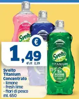 Ok Sigma Svelto Titanium Concentrato offerta