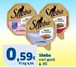 Ok Sigma Sheba Paté Classic offerta