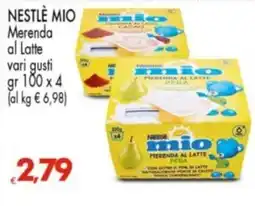 Despar Nestlé Mio Merenda al Latte offerta