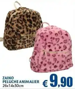 Casa & Co ZAINO PELUCHE ANIMALIER offerta