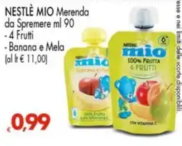 Despar Nestlé Mio Merenda offerta