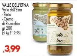 Despar Valle dell'Etna Pesto di Pistacchio offerta
