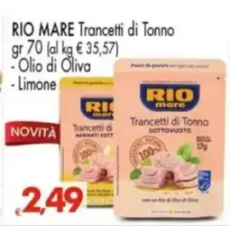 Despar RIO MARE Trancetti di Tonno offerta