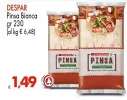 Despar DES PAR Pinsa Bianca offerta