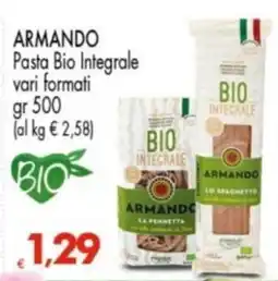 Despar Pasta Bio Integrale ARMANDO offerta