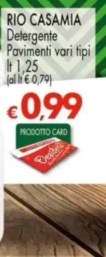 Despar RIO CASAMIA Detergente Pavimenti vari tipi offerta