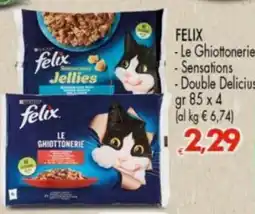 Despar FELIX Le Ghiottonerie Sensations Jellies offerta