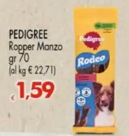 Despar Pedigree Ropper Manzo offerta