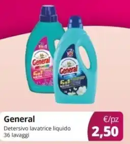 Prodet General Detersivo lavatrice liquido offerta