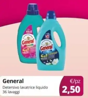 General Detersivo lavatrice liquido