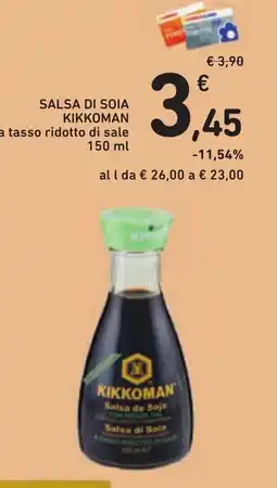 Conad Salsa di soia Kikkoman offerta