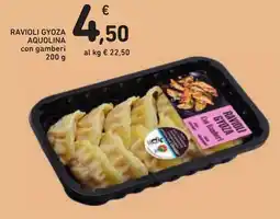 Conad Ravioli Gyoza Aquolina con gamberi offerta