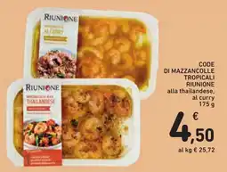 Conad Mazzancolle tropicali alla thailandese RIUNIONE offerta