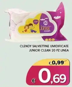 Deter Shop Clendy Salviettine Umidificate Junior Clean offerta