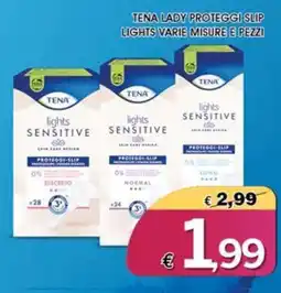 Deter Shop TENA LADY PROTEGGI SLIP LIGHTS offerta