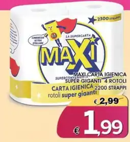 Deter Shop MAXI carta igienica offerta