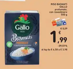 Conad Riso Basmati Gallo profumato offerta
