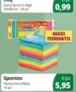 Prodet Spontex Panno microfibra offerta