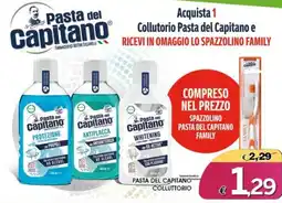 Deter Shop Collutorio Pasta del Capitano offerta