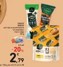 Conad SNACK BIBIGO offerta