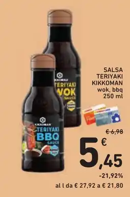 Conad Salsa teriyaki kikkoman offerta