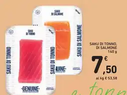 Conad Saku di tonno, di salmone offerta