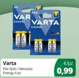 Prodet Varta Pile Stilo / Ministilo Energy offerta