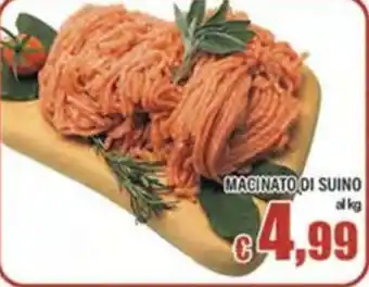Top Supermercati MACINATO DI SUINO offerta