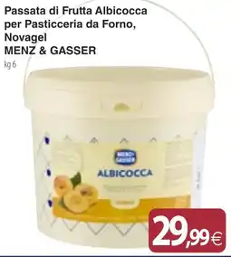 Docks Cash&Carry Passata di Frutta Albicocca per Pasticceria da Forno MENZ & GASSER offerta