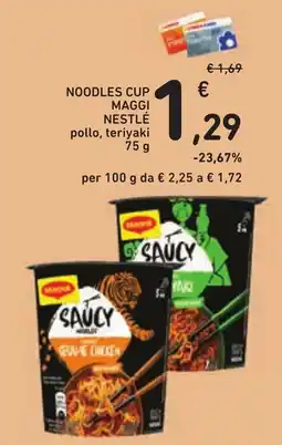 Conad NOODLES CUP MAGGI NESTLÉ offerta