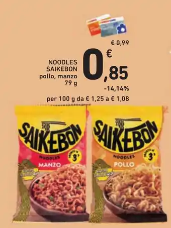 Conad Noodles Saikebon offerta