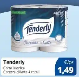 Prodet Tenderly Carta igienica Carezza di latte offerta