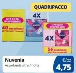 Prodet Nuvenia Assorbenti ultra / notte offerta