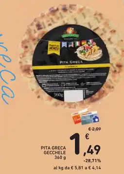 Conad Pita Greca Gecchele offerta