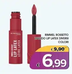 Deter Shop Rimmel Rossetto Liquido Lip Latex offerta