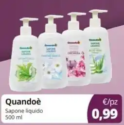 Prodet Quandoè Sapone liquido offerta