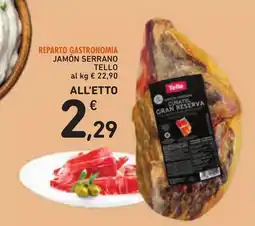 Conad Jamón Serrano Tello offerta