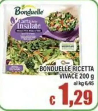 Bonduelle Carta per insalate Vivace