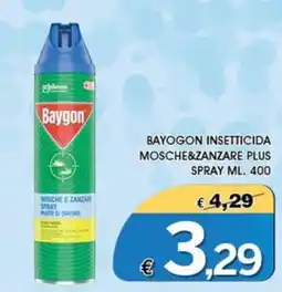 Deter Shop Baygon Insetticide Mosche&Zanzare Plus Spray offerta